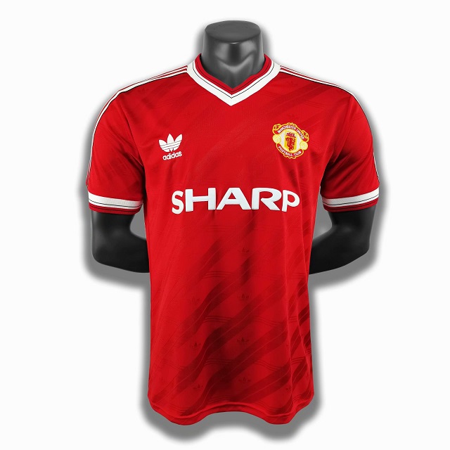 AAA Quality Manchester Utd 86/88 Home Soccer Jersey